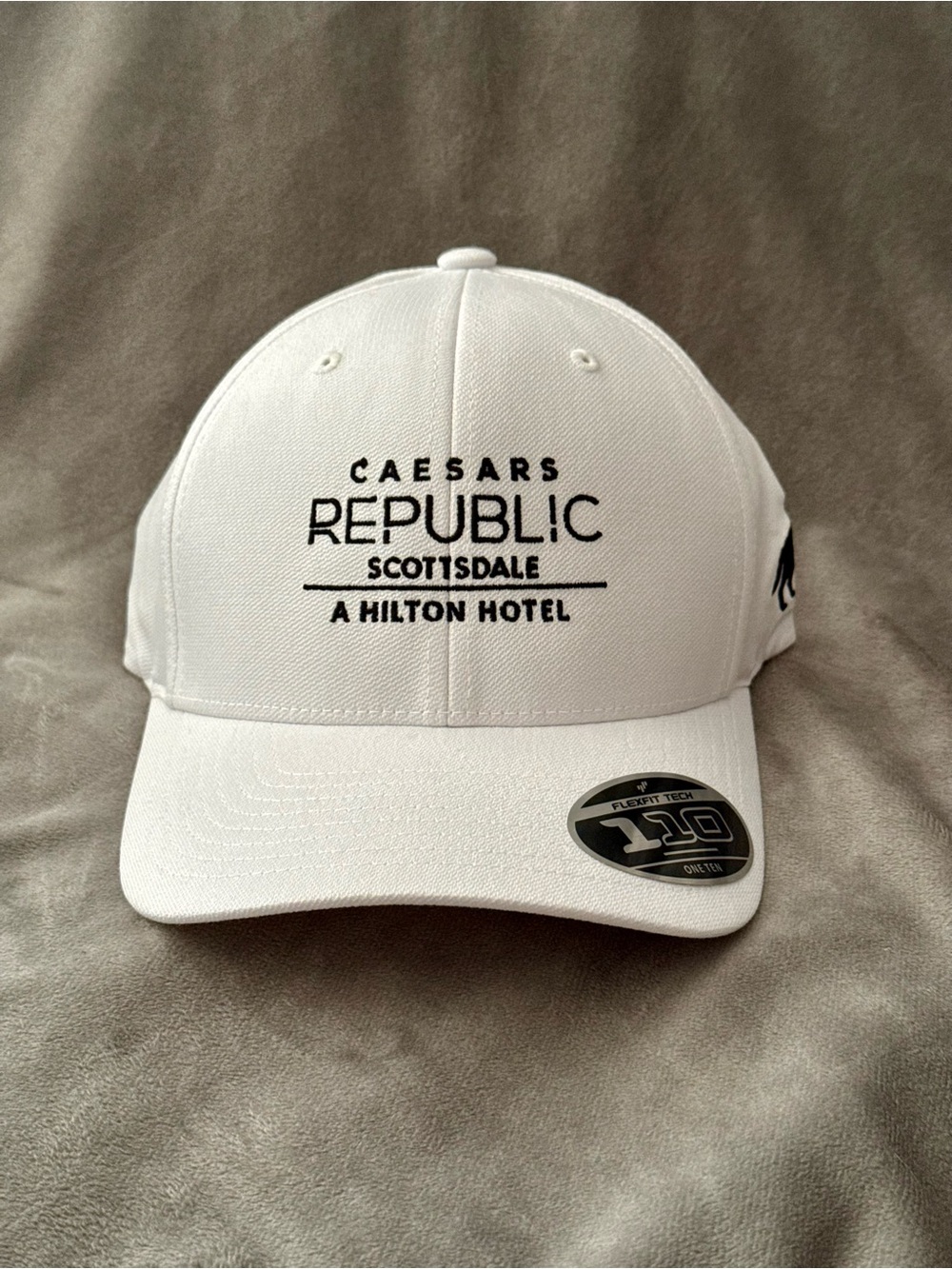 Caesars Republic Scottsdale Arizona Hilton White Baseball Cap